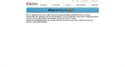 Desktop Screenshot of likenthescriptures.com